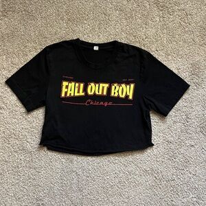 Fall Out Boy Hand Cropped Tee